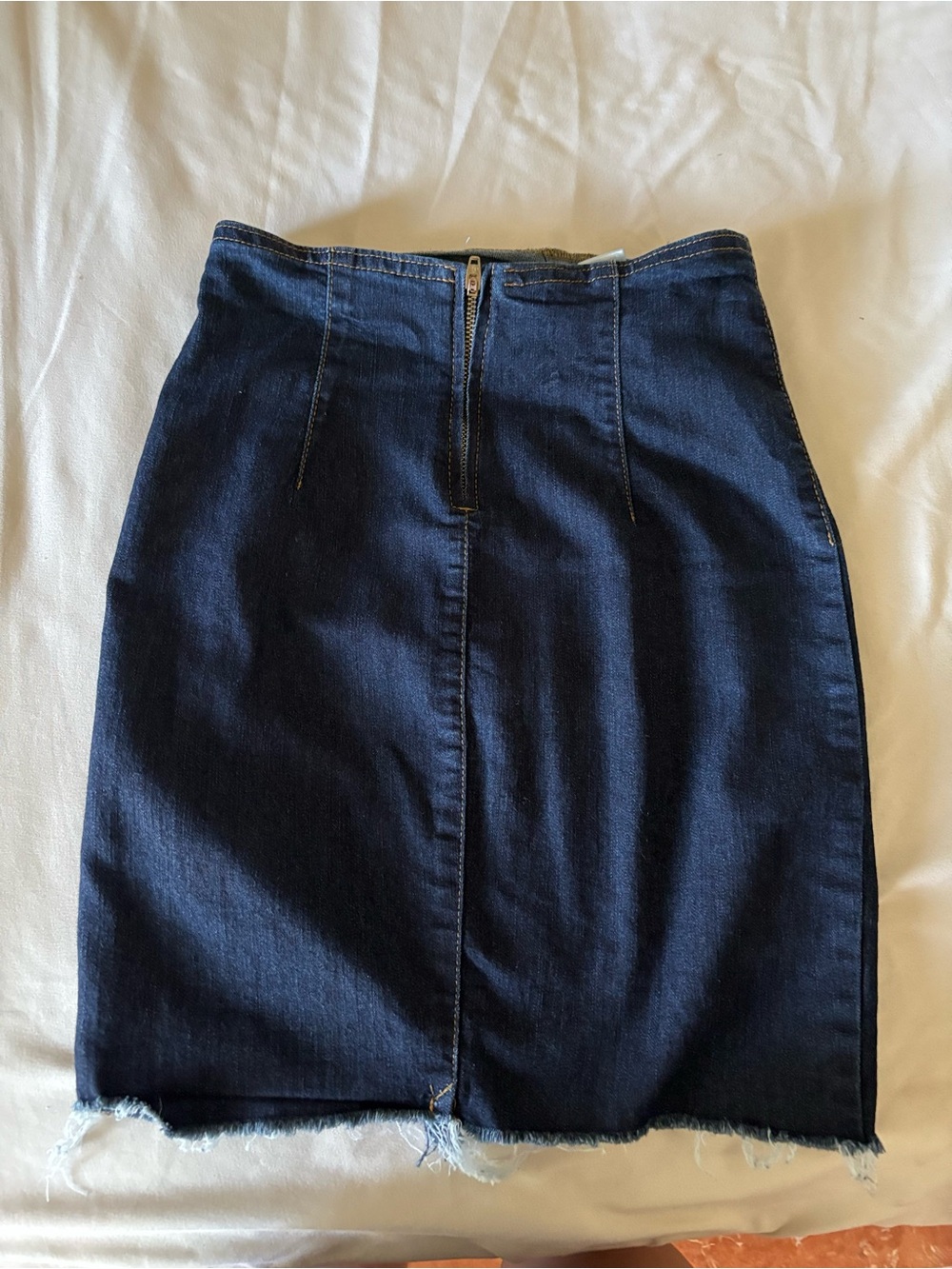 Judy Blue Dark Indigo Denim Pencil Skirt